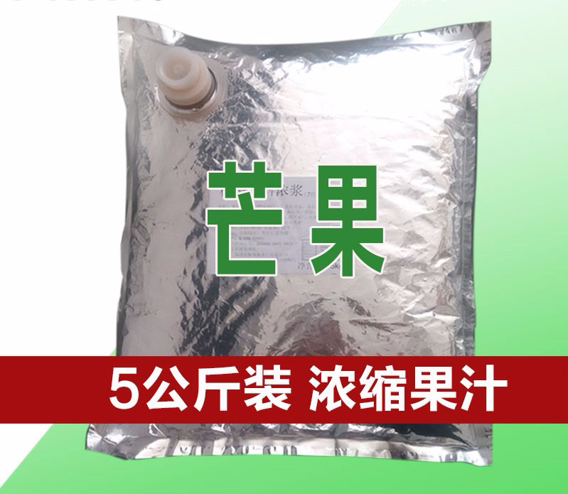 芒果濃縮果汁糖漿，現(xiàn)調(diào)機(jī)專(zhuān)用BIB果汁，全辰果汁